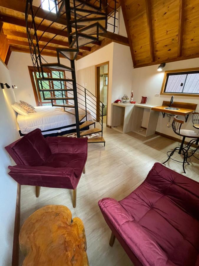 Villa Italia Chale Santo Antônio do Pinhal Exteriör bild