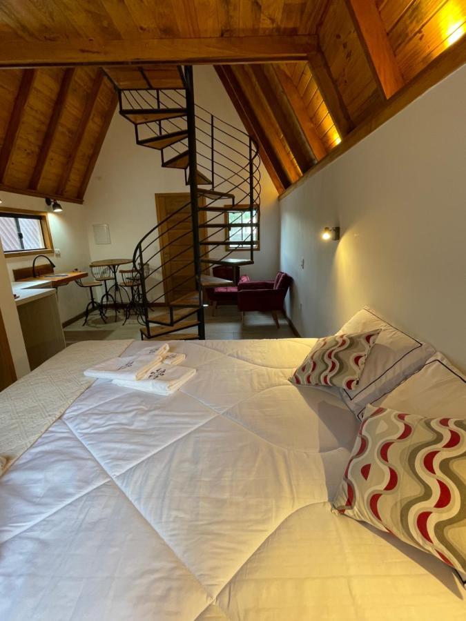 Villa Italia Chale Santo Antônio do Pinhal Exteriör bild