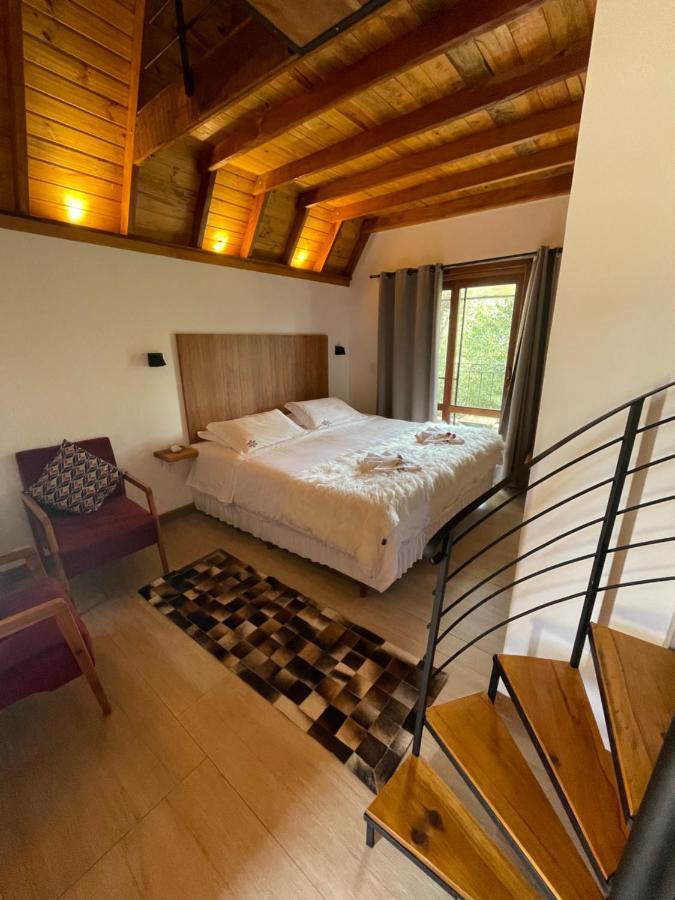 Villa Italia Chale Santo Antônio do Pinhal Exteriör bild